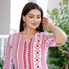 Classic Printed Coord Set for Daily and Casual Wear