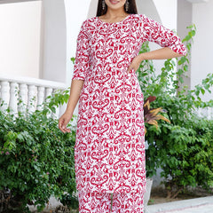 Classic Printed Coord Set for Daily and Casual Wear