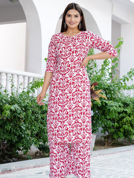 Classic Printed Coord Set for Daily and Casual Wear