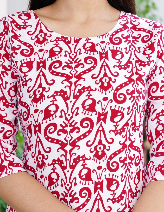 Classic Printed Coord Set for Daily and Casual Wear